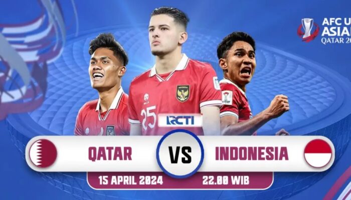 Link Streaming Indonesia U-23 vs Qatar U-23, Susunan Pemain dan Statistik Pertandingan